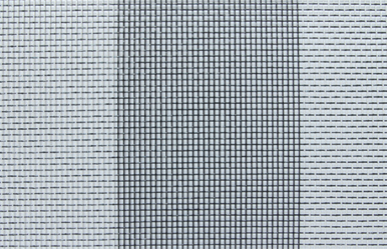 Rete in Fibra a righe Bianco-Nera